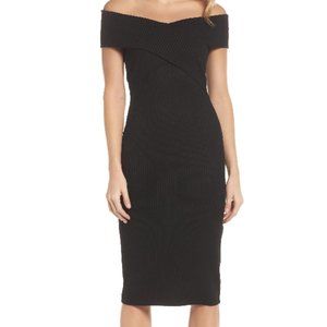 NEW MICHAEL Michael Kors Crossover Neck Dress